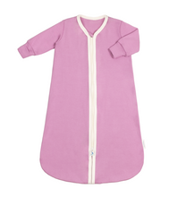 Long Sleeve Organic Cotton Rib Knit Sleeper Bag TOG 1.5 Lilac Sleeper Bag CastleWare Baby CastleWare-Website-Sleeper-Lilac