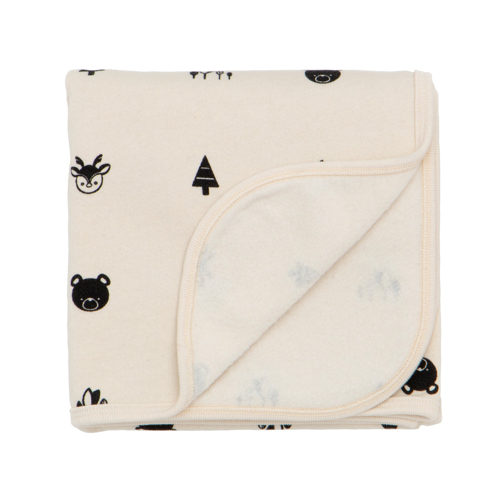 Organic Cotton Fleece Receiving Blanket TOG 2.0 CastleWare Baby