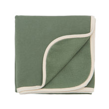 Organic Cotton Fleece Receiving Blanket TOG 2.0 Moss Green CastleWare Baby Fleece-Swaddle-Blanket-Moss-Green