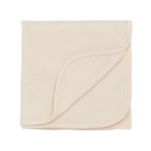 Organic Cotton Rib Knit Receiving Blanket TOG 1.5 Natural (Undyed) CastleWare Baby Rib-Knit-Swaddle-blanket-Natural