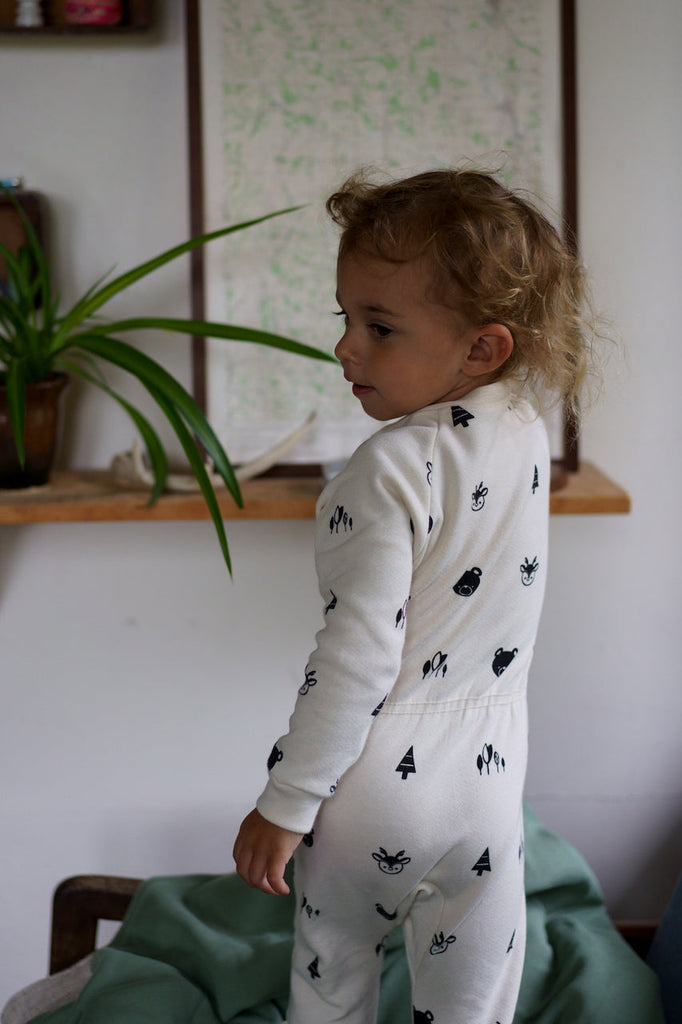 Organic Cotton Fleece Footed Sleeper TOG 2.0 CastleWare Baby