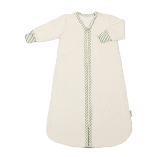 Long Sleeve Organic Cotton Fleece Sleeper Bag TOG 2.0
