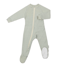 Organic Cotton Rib Knit Footie Pajama TOG 1.5