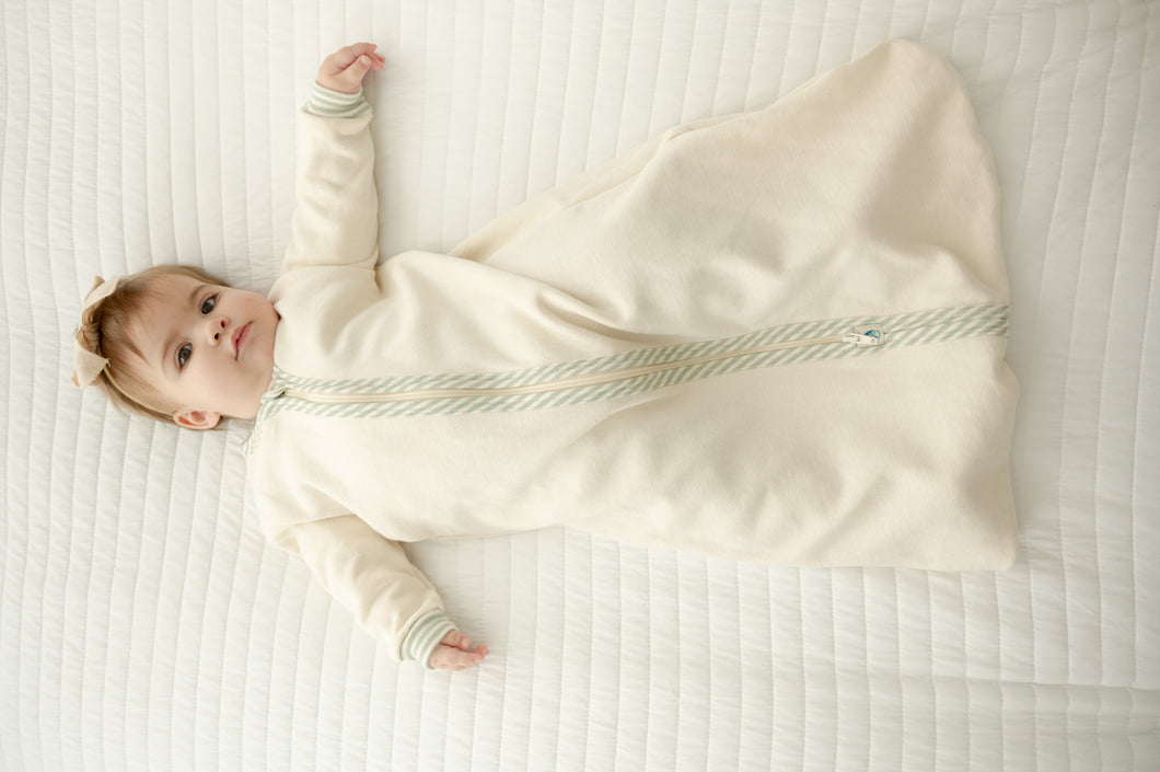 stokke fleece sleeping bag Long Sleeve Organic Cotton Fleece Sleeper Bag TOG 2.0