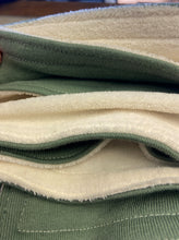 Organic Cotton Velour Toddler Blanket TOG 3.0 Toddler Blanket CastleWare Baby NaturalVelour-MossGreenBlankets