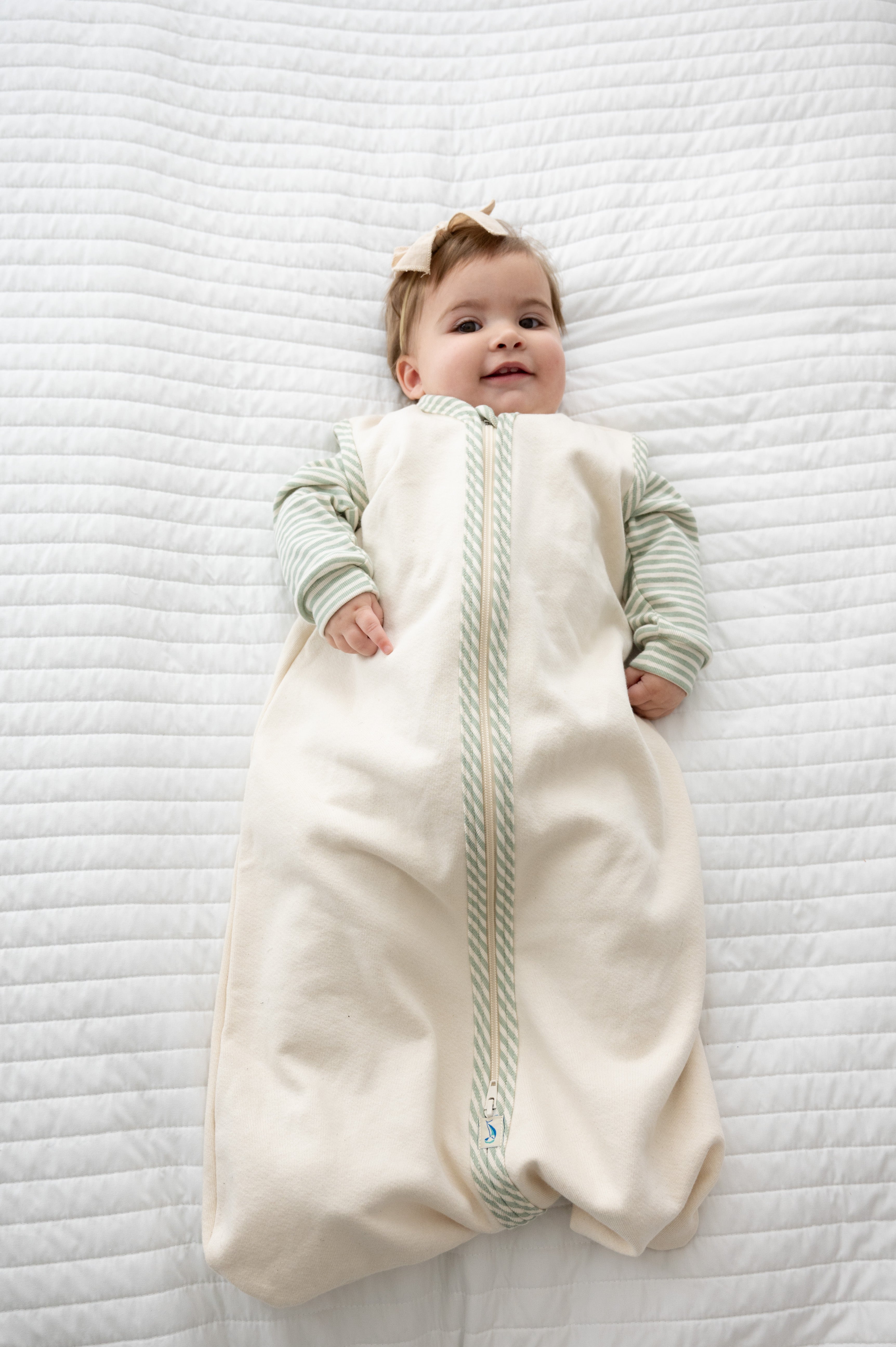 Sleeveless Organic Cotton Fleece Sleeper Bag TOG 2.0 | CastleWare