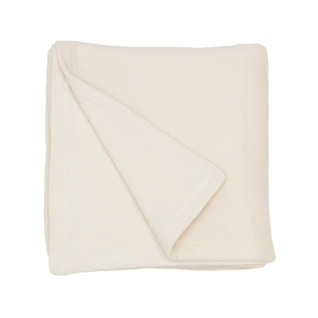 Organic Cotton Fleece Twin Blanket - Adult Throw - TOG 3.0 Natural Blankets CastleWare Baby 127-00nolabel_0a8e39f1-c725-4025-9529-f47c1b73b32c