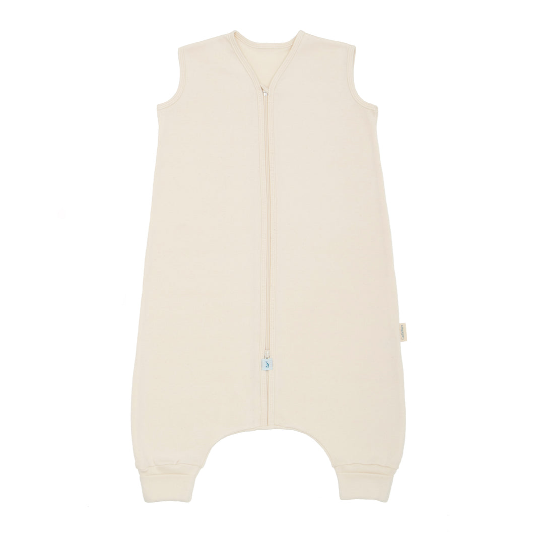 Sleeveless Organic Cotton Rib Knit Sleeper Bag For Walkers TOG