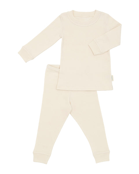 Organic Cotton Rib Knit Pajama and Play Set TOG 1.5 Natural (undyed) Pajama and Play Set CastleWare Baby 912-00-Lshopify2_d61ea758-0497-4fda-b33c-2eed53b3a861