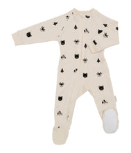 Organic Cotton Fleece Footed Sleeper TOG 2.0 Black Forest Print Footie Pajamas CastleWare Baby 930-38-M_ca05b593-7541-4cd5-9700-3d5fbc7b5445