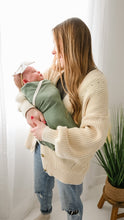 Organic Cotton Rib Knit Receiving Blanket TOG 1.5 CastleWare Baby MossGreen-Receiving-Swaddle-blanket