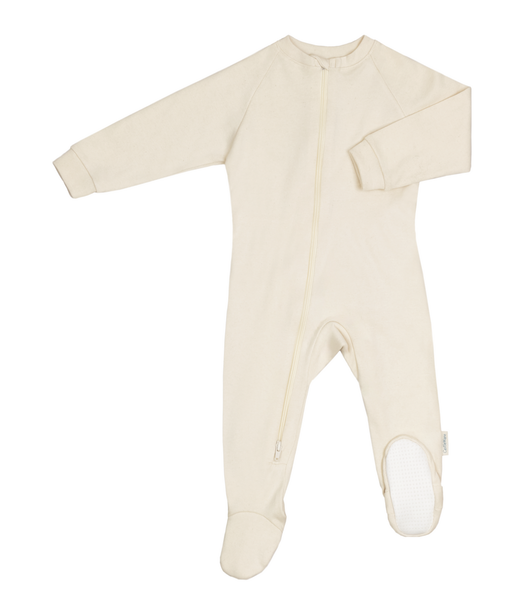 Organic Cotton Rib Knit Footie Pajama TOG 1.5